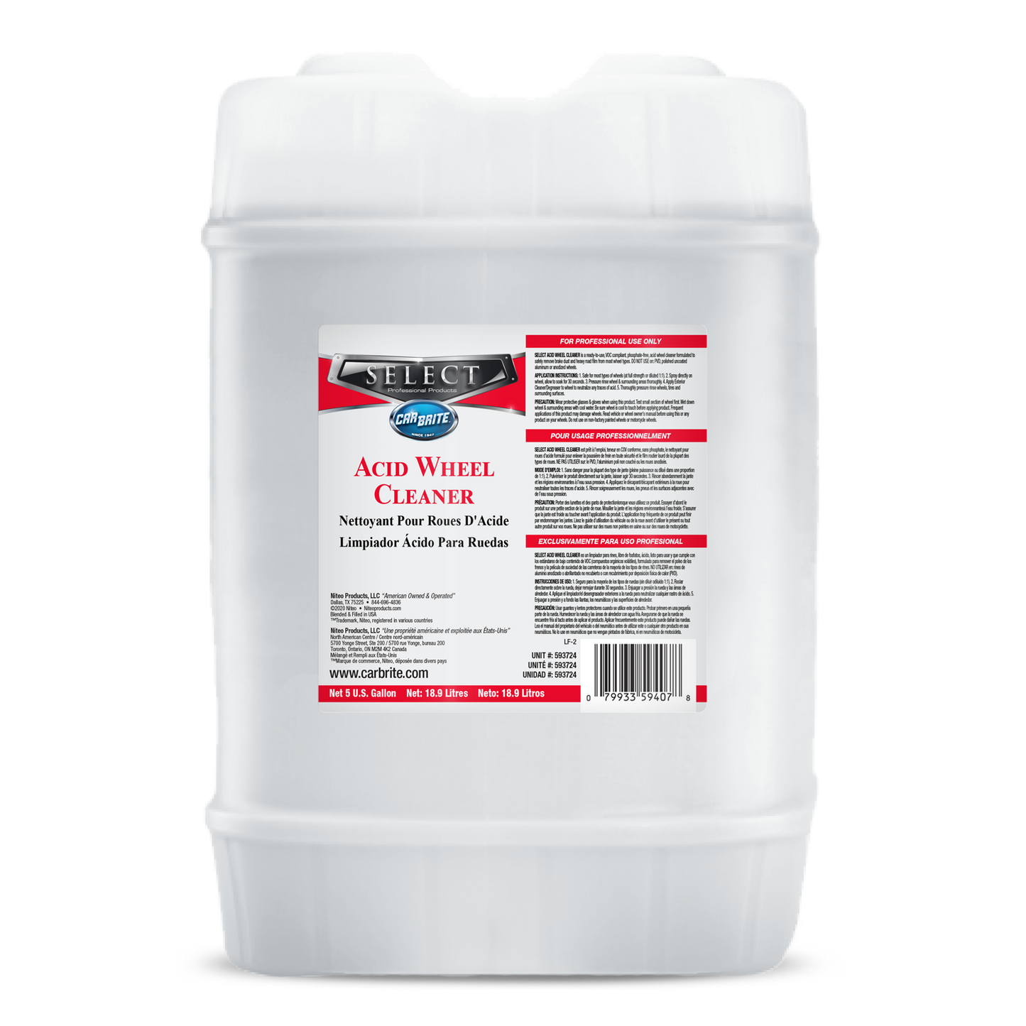 SELECT™ Acid Wheel Cleaner