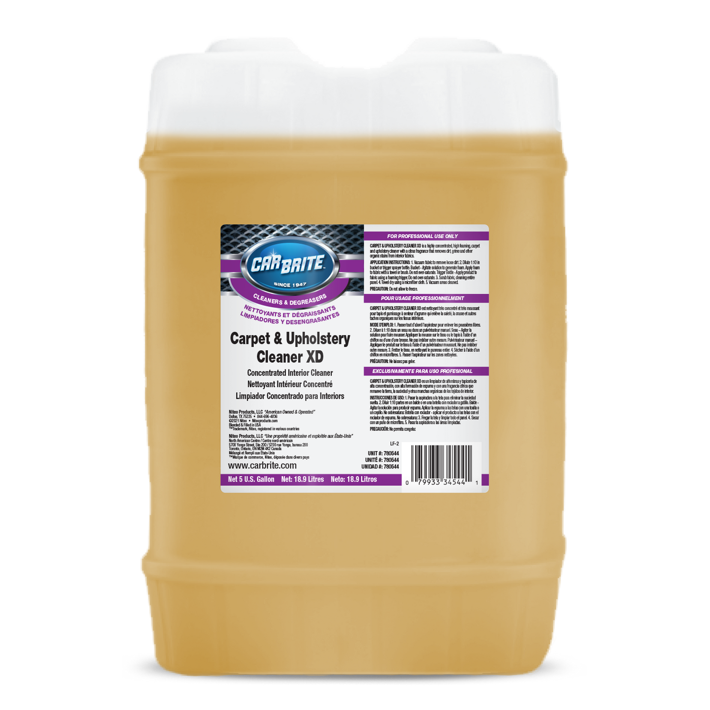 Carpet & Upholstery Cleaner XD