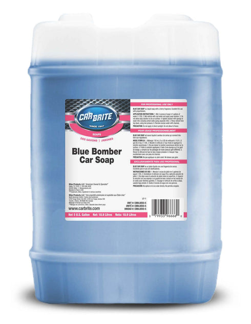 Blue Bomber Car Soap