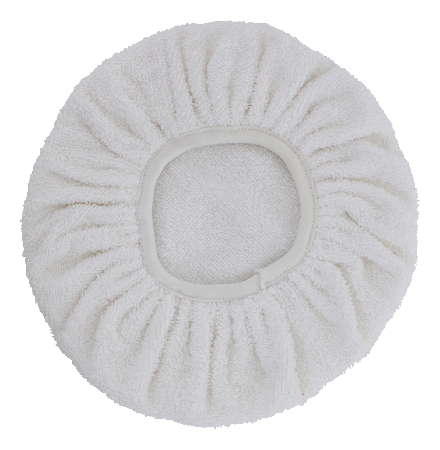 Heavy Microfiber Orbital Bonnet - White