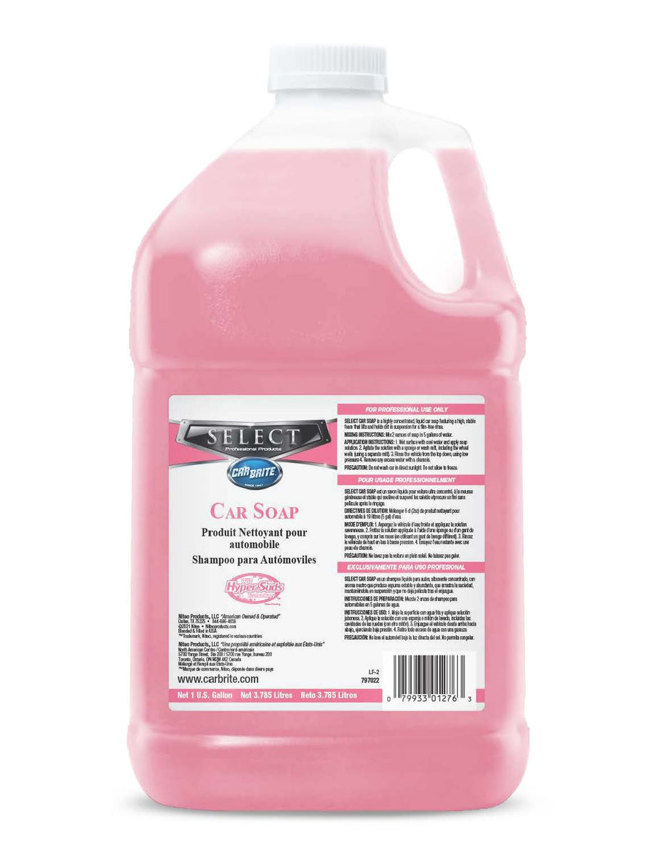Pink Car Wash Soap 5 Gallon