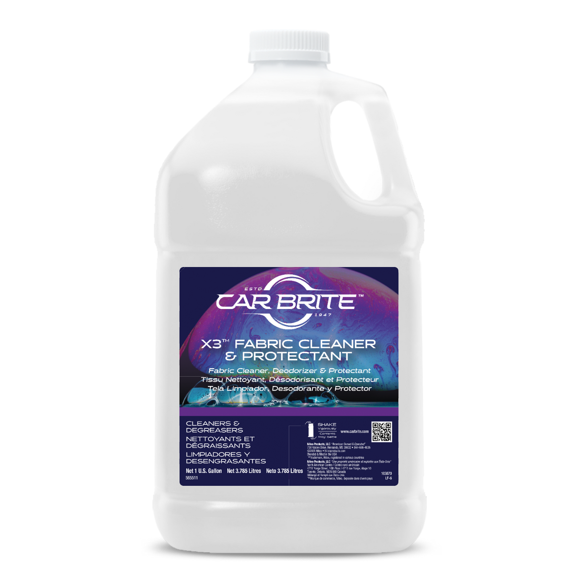 X3 Fabric Cleaner & Protectant