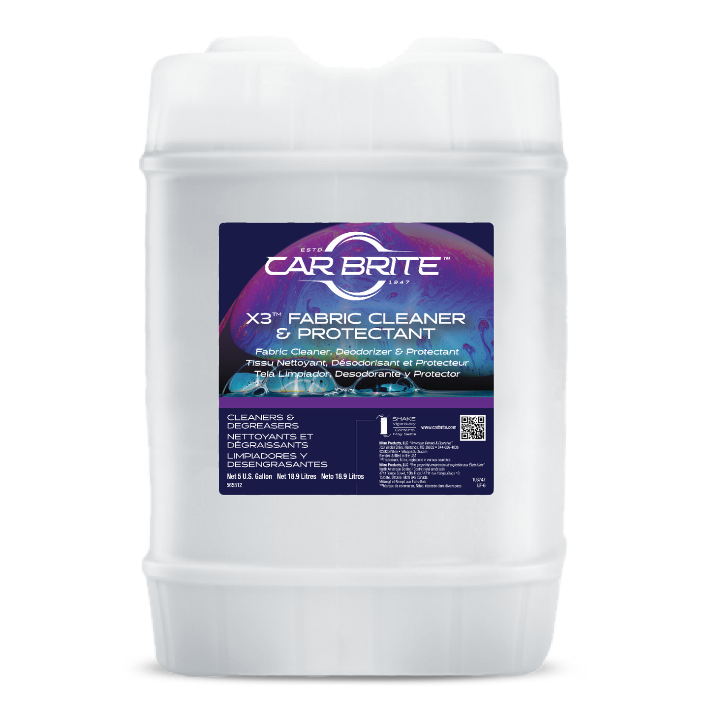 X3 Fabric Cleaner & Protectant