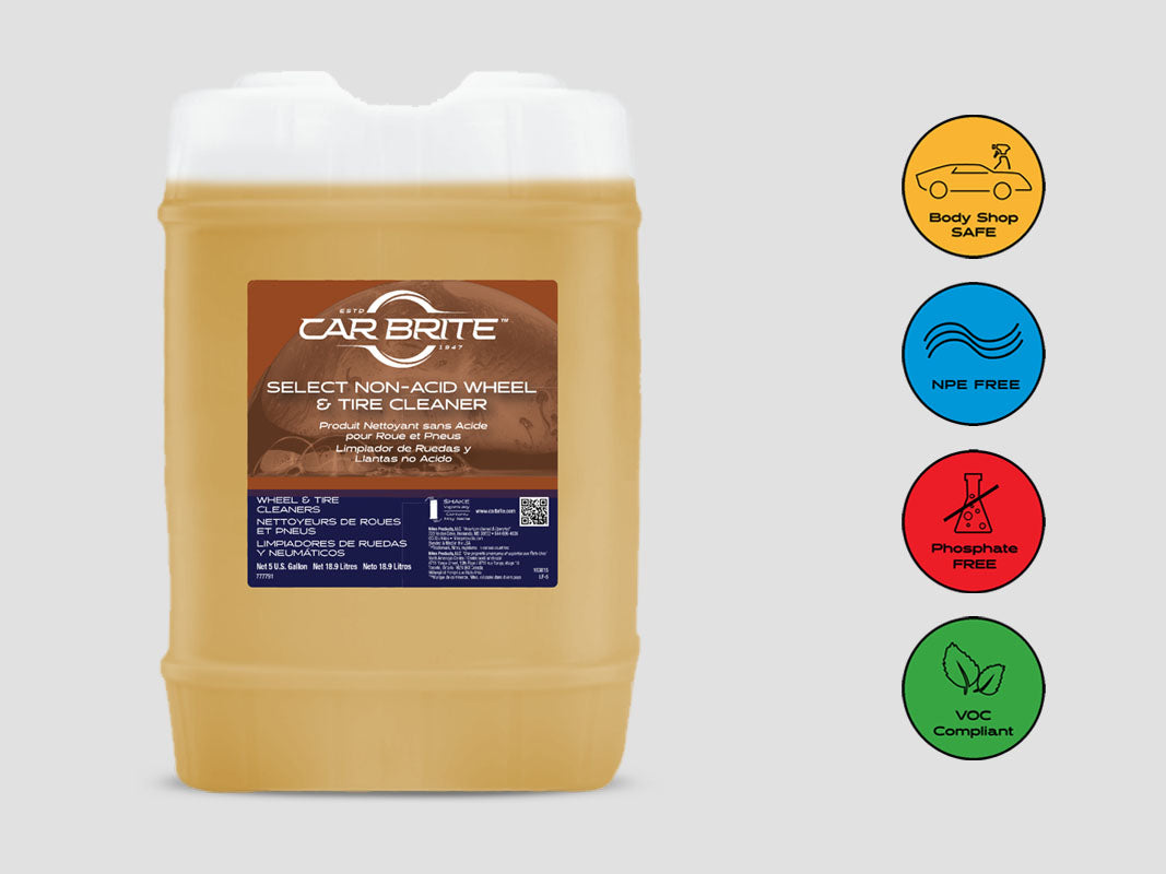 SELECT™ Non-Acid Wheel & Tire Cleaner
