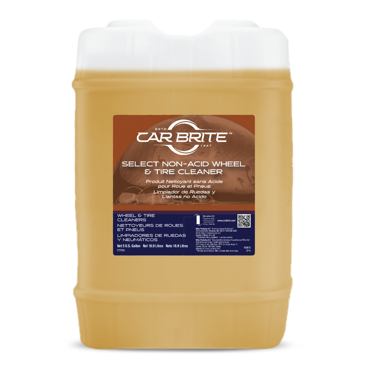 SELECT™ Non-Acid Wheel & Tire Cleaner