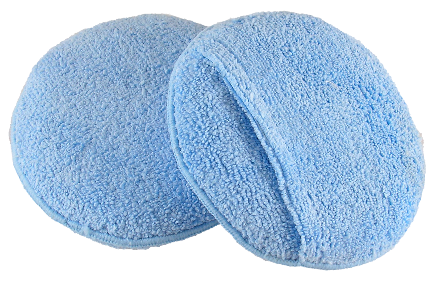 Round Microfiber Wax Applicator w/ Pocket