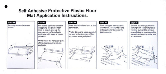 Carpet Film Applicator Board