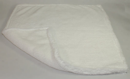 Ultra Plush 16" x 16" White Towel
