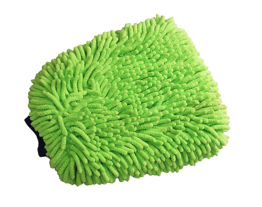 Micro Chenille Wash Mitt with Cuff