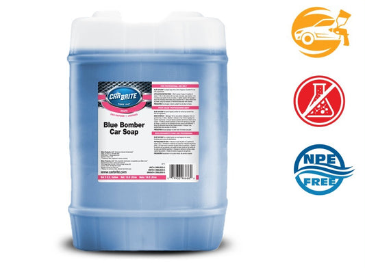 Blue Bomber Car Soap