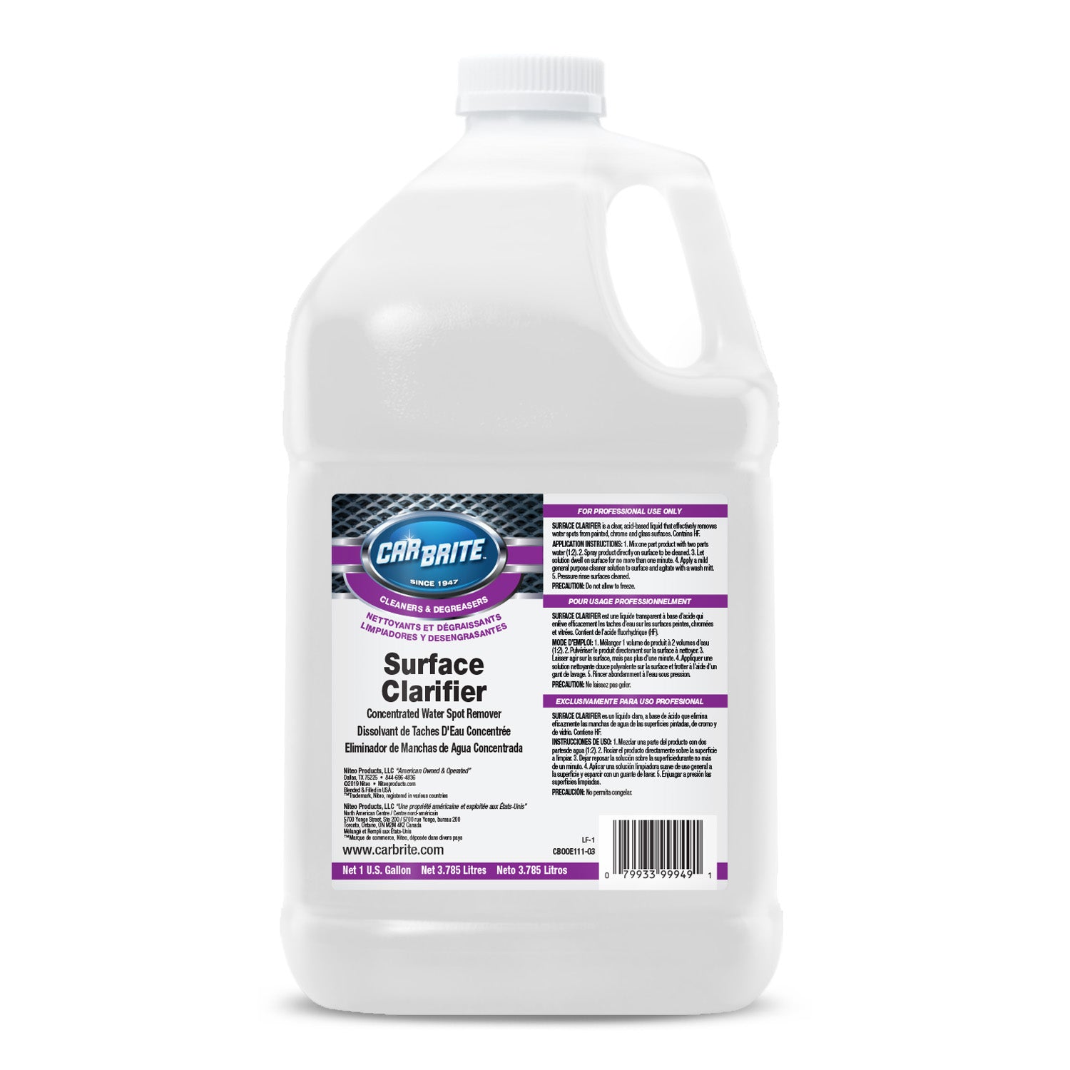 clarifier herbicide label Surface Clarifier – CarBrite