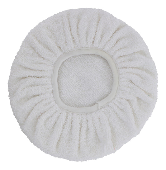 Heavy Microfiber Orbital Bonnet - White