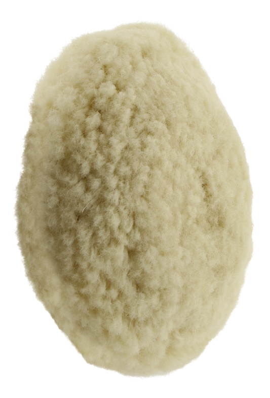 Hi-Buff Mini White Wool Buffing Pad