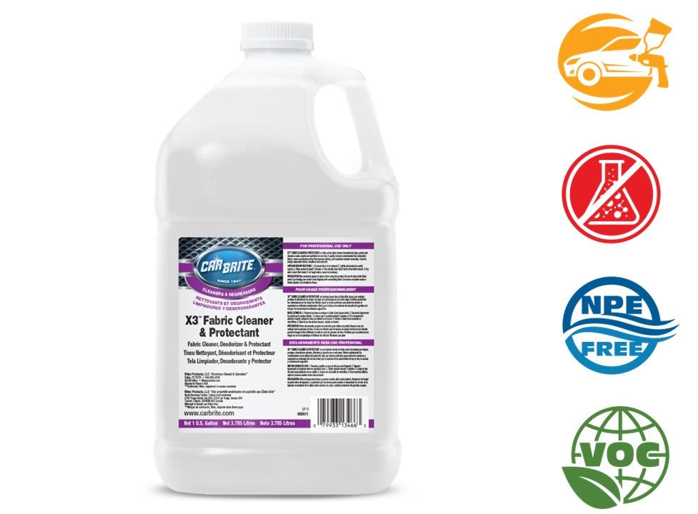 X3 Fabric Cleaner & Protectant